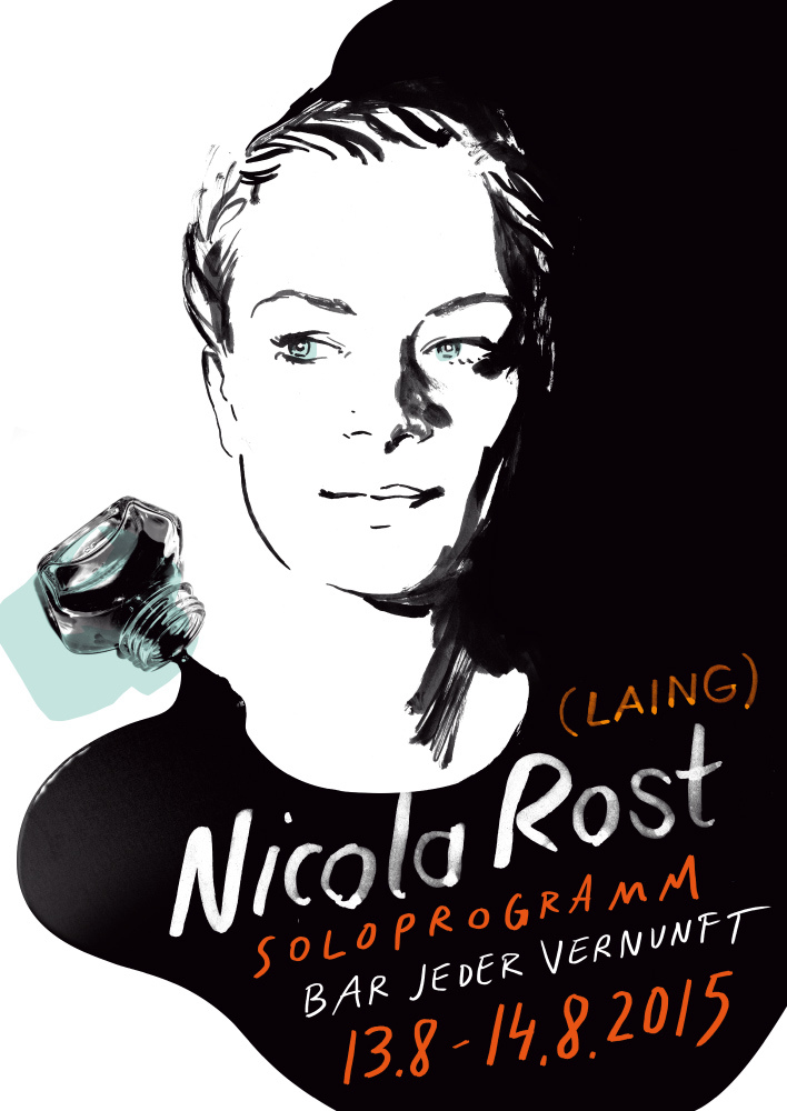 Nicola Rost und Band - Jan Steins Illustration